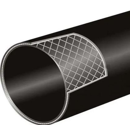 De360mm het Ondergrondse HDPE Staal Mesh Wire Reinforced van de OnweersRioolbuis