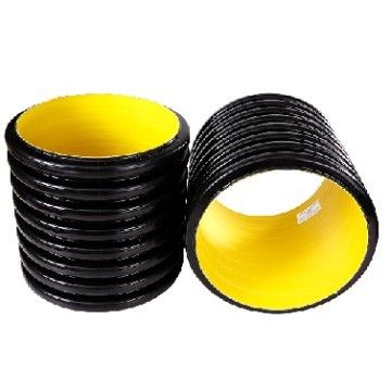 ISO9001 de tweeling Zuurvaste Pijp SN4 SN8 van de Muurdrainage